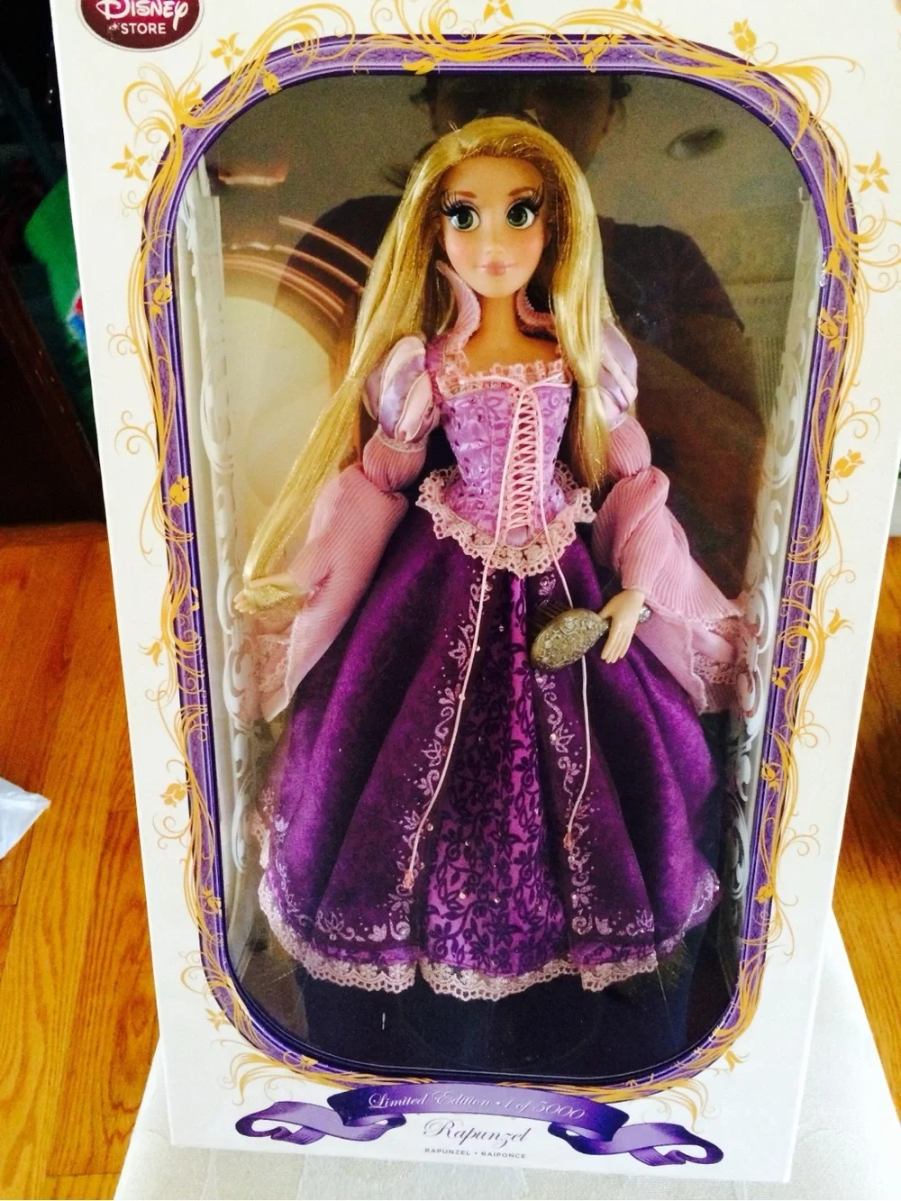 Disney Rapunzel Purple & Pink Collectible Doll
